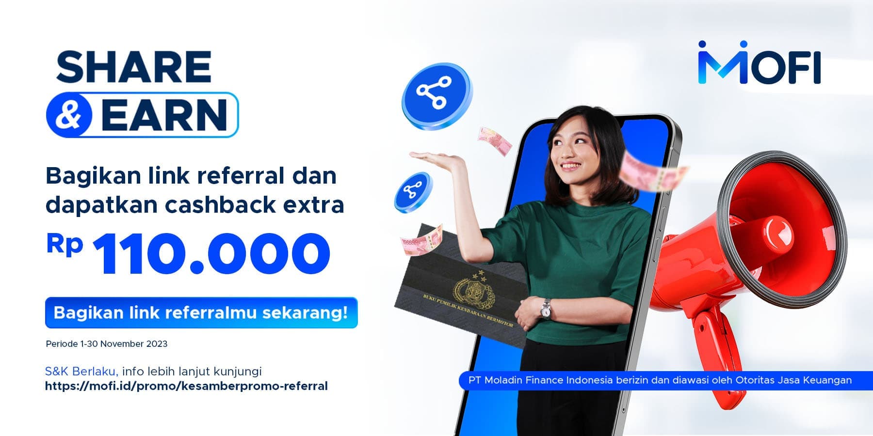 11.11 Share &#038; Earn Referral Promo